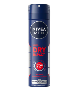 اسپری ضدتعریق مردانه نیوآ Dry Impact حجم 150 میلیلیتر
